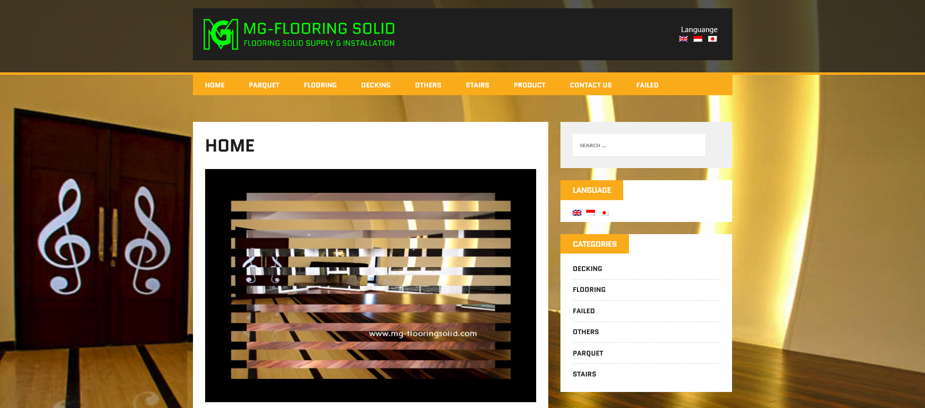 Project Aksisoft : mg-flooringsolid.com | Flooring Solid Supply & Installation